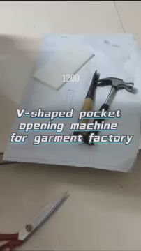 1200★  Garment manual pocket opening, cloth cutting, cloth cutting knife, clothing bag opener, pocket opening, pocket cutting tool