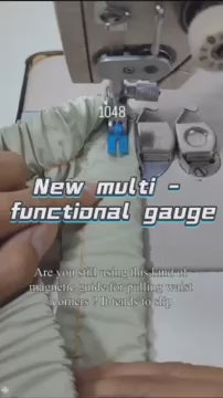 1048★  New sewing machine, multi-functional positioning stopper, sewing aid, flat car sideshift, multi-functional setting positioning artifact