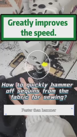 1587★Special Hammer Mold for Sewing Machine | Sequin Edge Finishing Mold | Essential Tool for Garment Processing******