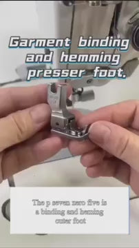 1189★  Boutique SP-705 Special pull tube presser foot for hemming, upper sleeve auxiliary presser foot, pull tube presser foot