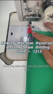 1313★  Flat car reverse bottom seam pressing line pulling cylinder One-time forming pulling cylinder Lower layer folding