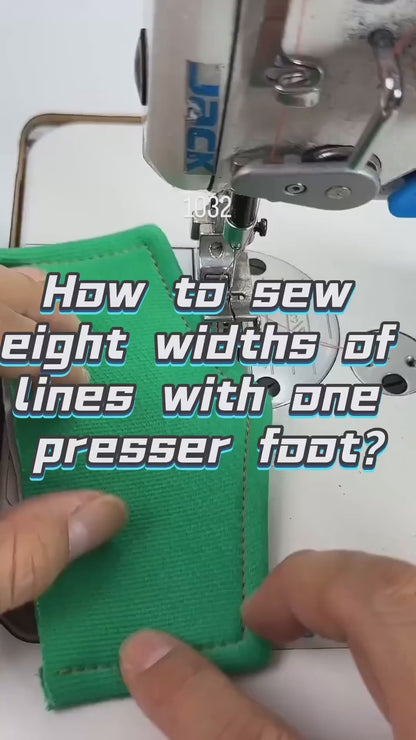 1032★  New flat car universal P351X adjustable right gear edge press foot medium and thick material special press bright and dark thread sewing machine accessories