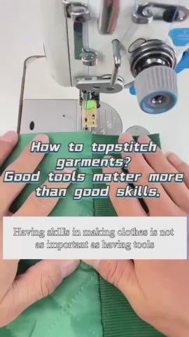 1599★  New SP-18 Teflon roller rib computer flat car left and right rib pressing line plastic presser foot with knife