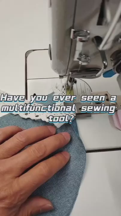 1596★ Nueva herramienta de costura multiusos elástica con cinta de encaje superior ajustable