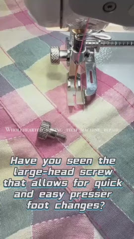 1600★  [Easy Installation] The new upgraded computer flat car hand screws on the presser foot screw and quickly increases the presser foot luxury big head screw sewing accessories