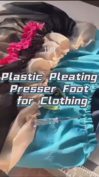 1149★  New Flat Car T952 Plastic Adjustable Wrinkle Presser Foot Sewing Machine Pumping Wrinkle Wrinkle Presser Foot Sewing Machine Accessories