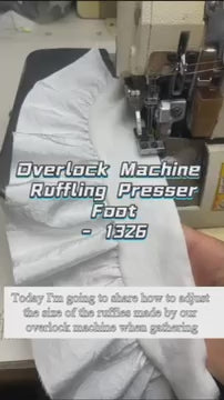 1326★  Four-wire and five-wire discounts, shrinkage and wrinkle pressing feet, edge locking machine, four-wire pressing feet are discounted, and double-layer shrinkage and wrinkle pressing feet are discounted.