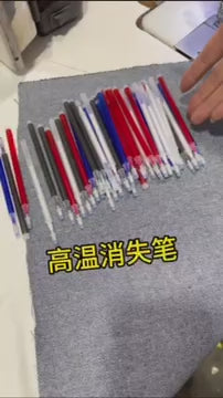 1008★  High temperature disappearance pen thick rod clothing factory large capacity cloth leather point scribing ironing melting heating automatic fading