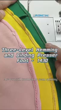 1430★  New flat car three high and low crimping presser foot import left and right high and low crimping special GF1/4B presser foot sewing accessories