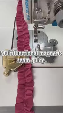 1021★  New seventh-generation hexagonal multi-functional magnet fixed rib pressing line pulling round sewing machine accessories