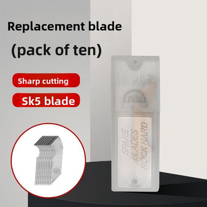 1574★  Template hook knife utility knife plate cutter heavy duty operation knife trimming knife cutting artifact hook knife sewing tool