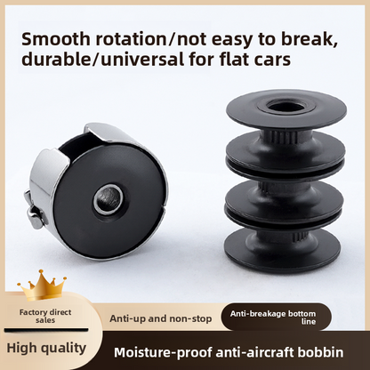 1611★  Sewing machine accessories New magnetic damping anti-air rotary shuttle cylinder lock cylinder Computer flat car universal shuttle shell lock cylinder anti-disconnection wire