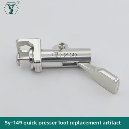 1608★  New SY-149 flat car quick replacement foot presser artifact second change foot presser tool easy replacement without tiring hands ***