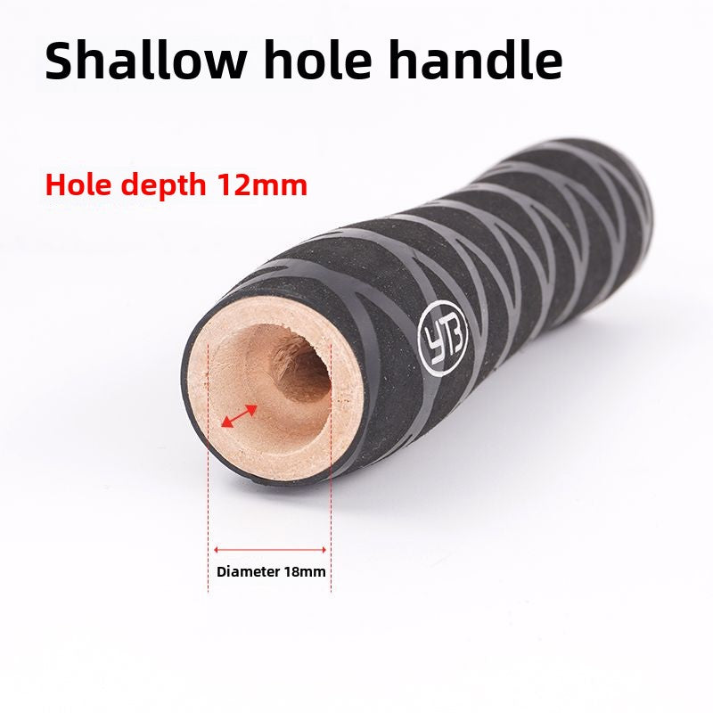 1476★  Dingyu industrial iron, solid wood handle, rubber wrap, comfortable grip, Shengtai iron replacement handle is easy to install