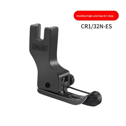 1688★  New (black titanium steel) spring high and low presser foot wear-resistant, smooth and not easy to oxidize, upper collar compound collar presser foot thin and universal