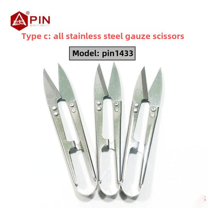 1157★  New PIN stainless steel yarn scissors, small scissors, stainless steel scissors, clothing scissors, PIN-1423/143