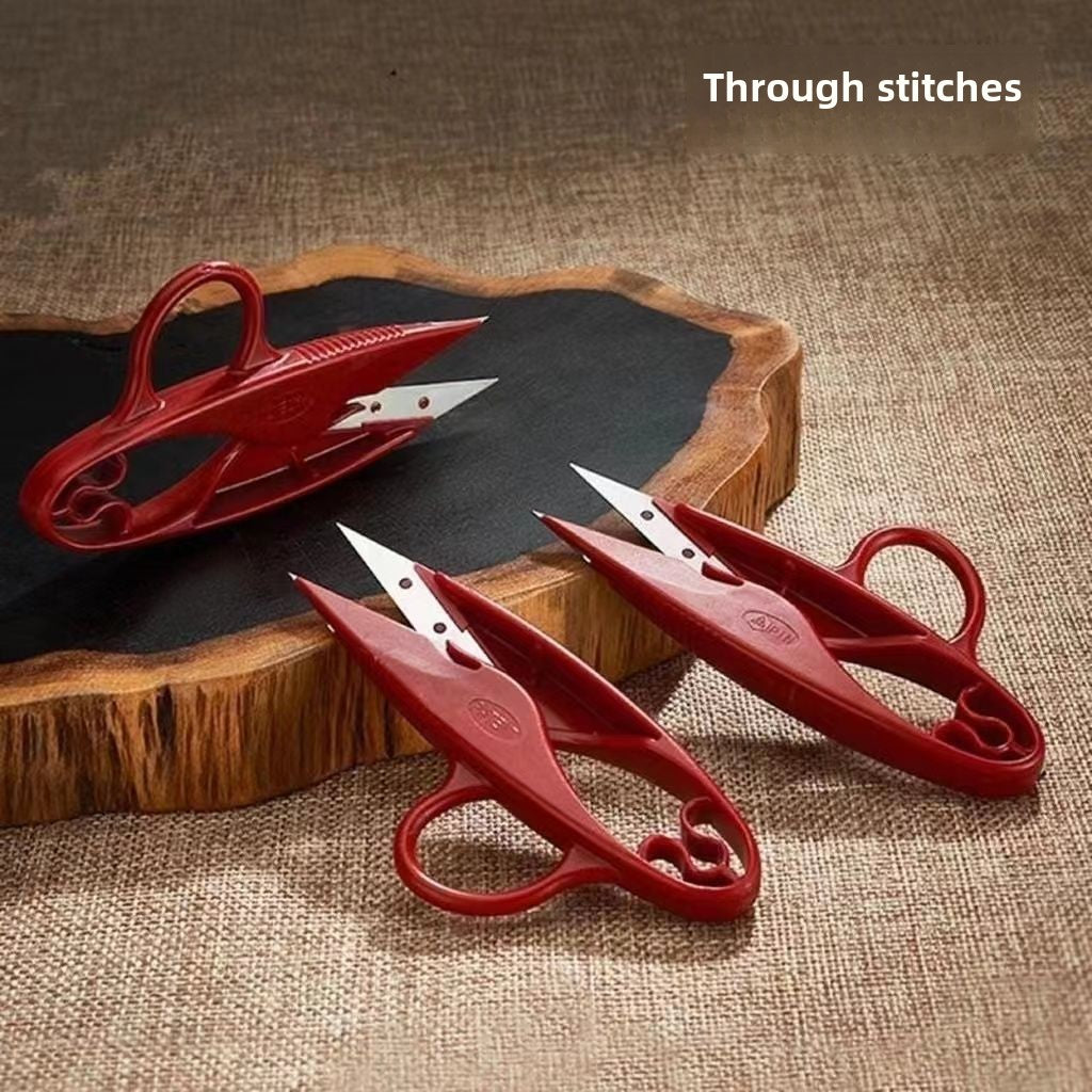1413★  Scissors Stainless Steel Cross Stitch Spring Tailor Scissors Thread PIN Premium Stainless Steel Thread Scissors Small Scissors