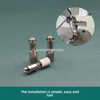 1027★ SY-911 boutique all-steel quick replacement presser foot screw, flat car second change presser foot artifact