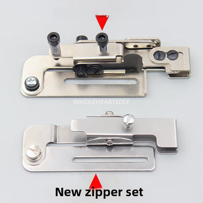 1031★  New zipper gauge upper zipper press zipper line gauge flat car sewing placket line clip zipper locator