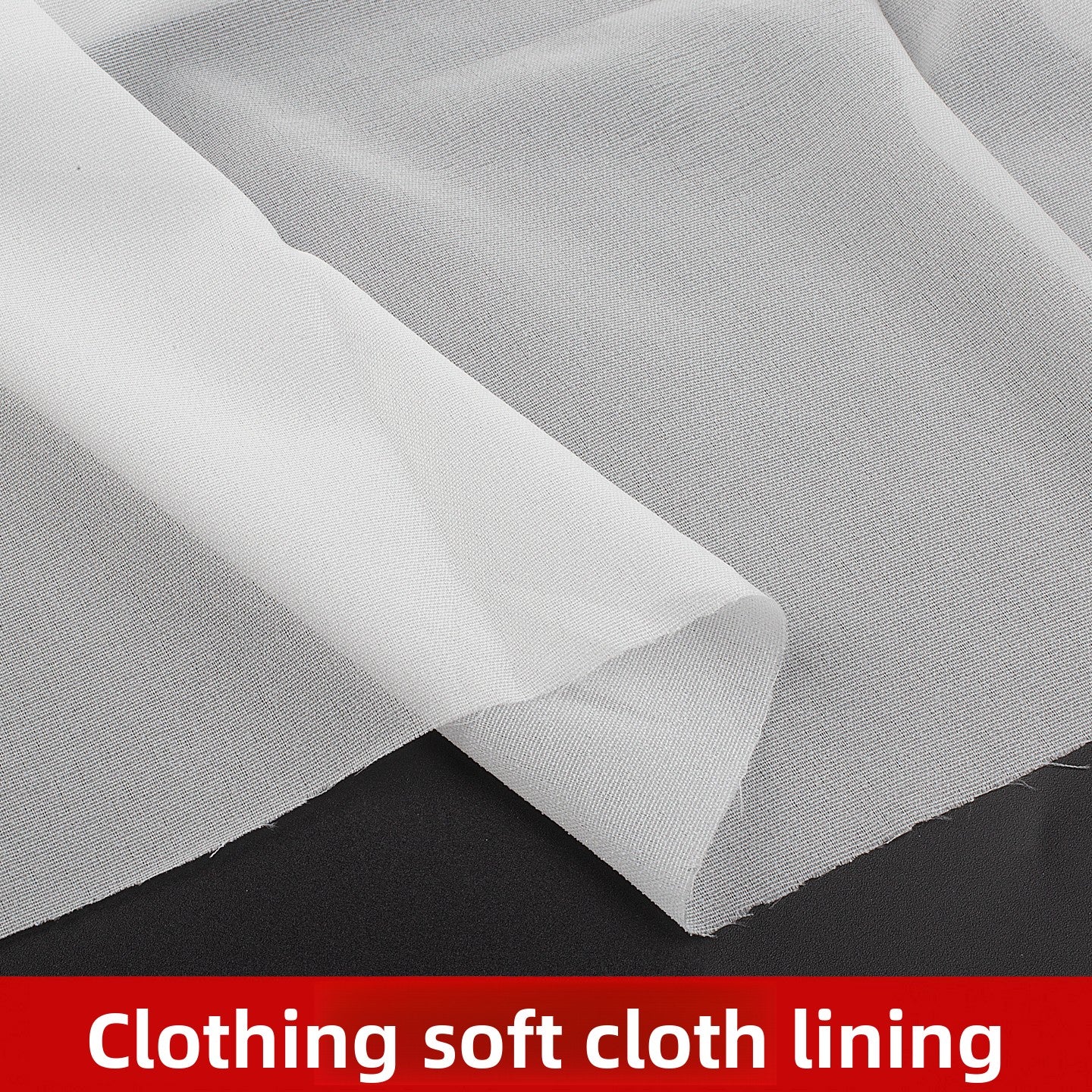 3915 Forro adhesivo para ropa Forro de tela suave Forro hilado Forro de abrigo de espesor medio en verano Forro adhesivo termofusible para ropa