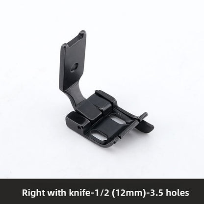 1625★  New all-steel S570 double needle car left and right with knife stop presser foot left and right stop stop side presser foot sewing machine accessories