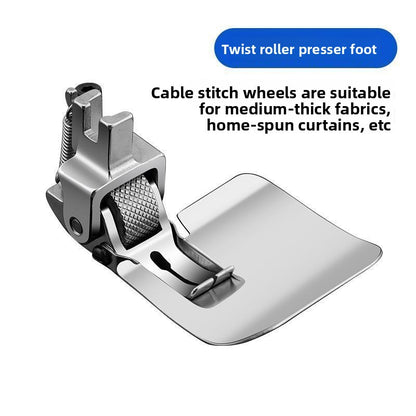 1635★  New all-steel upgraded roller row cotton row presser foot industrial computer flat car adjustable cotton curtain large panel sewing
