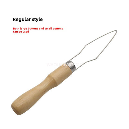 1037★  Clothing factory quick button tool, button tool, button tool, button threader DIY tool
