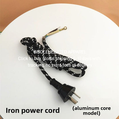 1528★  Power cord, electric iron, iron, steam iron are suitable for 300/500/700/1200/2000 watts about 3 meters