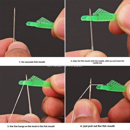 1030★  Sewing machine needle threading artifact for the elderly, dazzling universal needle recognition artifact for household and industrial pedal, small fish threading device, automatic