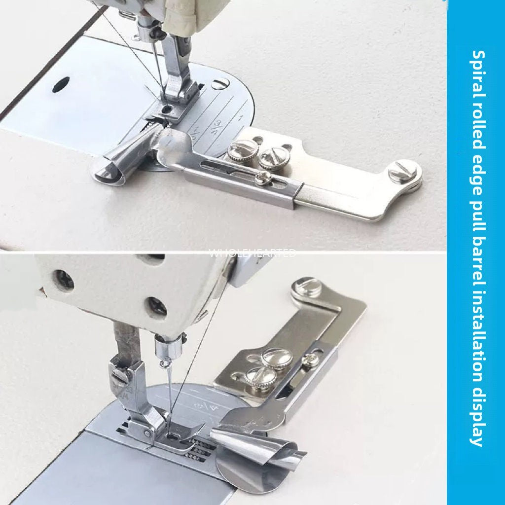 1062★  [Handmade] SY-171 boutique spiral hemming device, universal in thickness, no burrs and no bursts