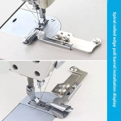 1062★  [Handmade] SY-171 boutique spiral hemming device, universal in thickness, no burrs and no bursts