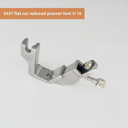 1405★  Flat car all-steel pull rubber band presser foot S537 elastic band presser foot sewing machine accessories shoulder strap presser foot elastic fold