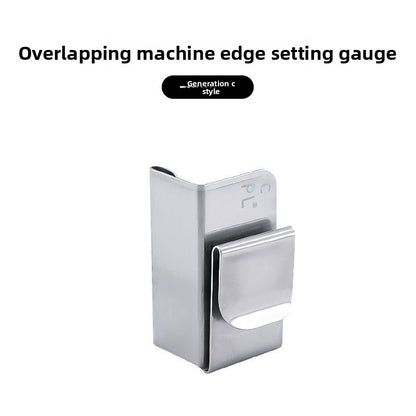 1614★  The second generation of edging machine, overlock sewing machine, two-layer anti-cutting cloth setting, anti-crimping positioner, anti-eversion sewing machine accessories