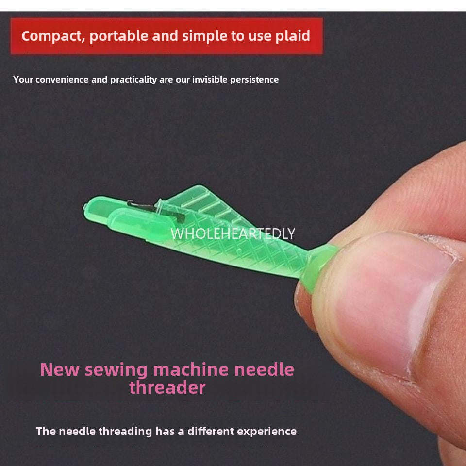 1030★  Sewing machine needle threading artifact for the elderly, dazzling universal needle recognition artifact for household and industrial pedal, small fish threading device, automatic
