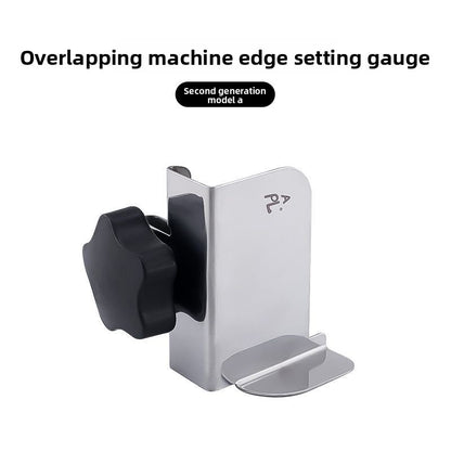 1614★  The second generation of edging machine, overlock sewing machine, two-layer anti-cutting cloth setting, anti-crimping positioner, anti-eversion sewing machine accessories