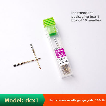 1689★  Sewing machine accessories New AXAK needle DBx1 flat car needle DCx1 edge locking machine needle Hard chrome high speed and durability