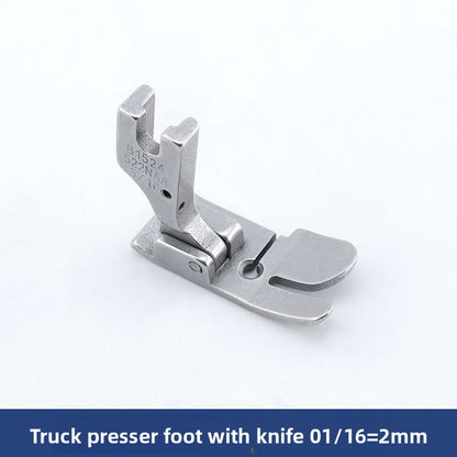 1626★  New 522 flat car with knife All steel presser foot Flat car Universal presser foot 2/8/10/12mm sewing machine accessories