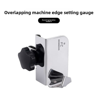 1614★  The second generation of edging machine, overlock sewing machine, two-layer anti-cutting cloth setting, anti-crimping positioner, anti-eversion sewing machine accessories