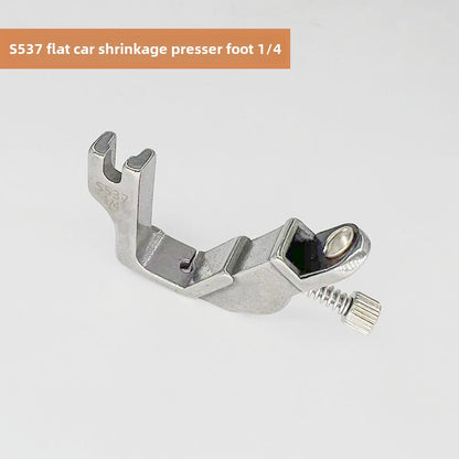 1405★  Flat car all-steel pull rubber band presser foot S537 elastic band presser foot sewing machine accessories shoulder strap presser foot elastic fold