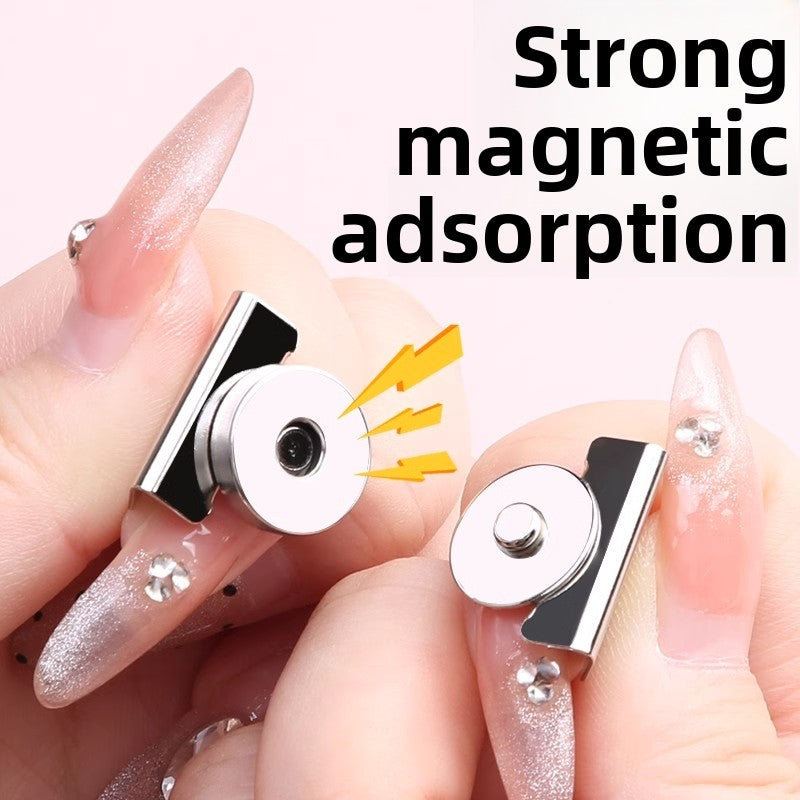 3408★  bag sealing artifact bag fixing buckle strong magnet buckle canvas bag handbag snap buckle seam-free hidden buckle magnetic suction buckle