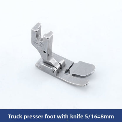 1626★  New 522 flat car with knife All steel presser foot Flat car Universal presser foot 2/8/10/12mm sewing machine accessories