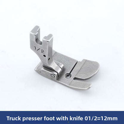 1626★  New 522 flat car with knife All steel presser foot Flat car Universal presser foot 2/8/10/12mm sewing machine accessories