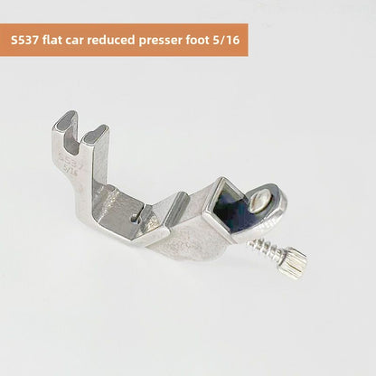 1405★  Flat car all-steel pull rubber band presser foot S537 elastic band presser foot sewing machine accessories shoulder strap presser foot elastic fold