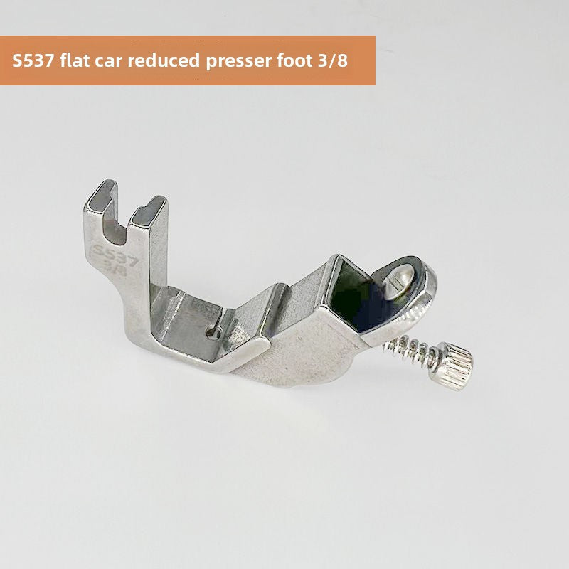 1405★  Flat car all-steel pull rubber band presser foot S537 elastic band presser foot sewing machine accessories shoulder strap presser foot elastic fold