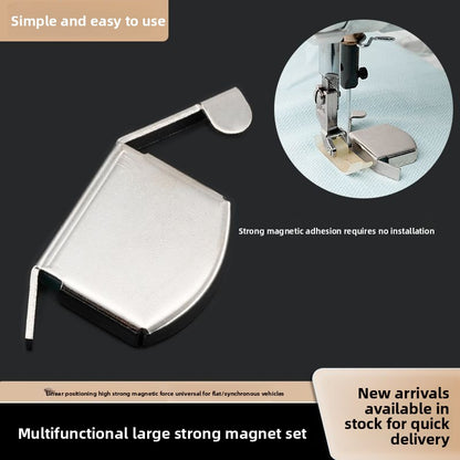 1678★  Sewing machine magnet regulation flat car magnet regulation aircraft regulation strong magnet rib locator edge regulation