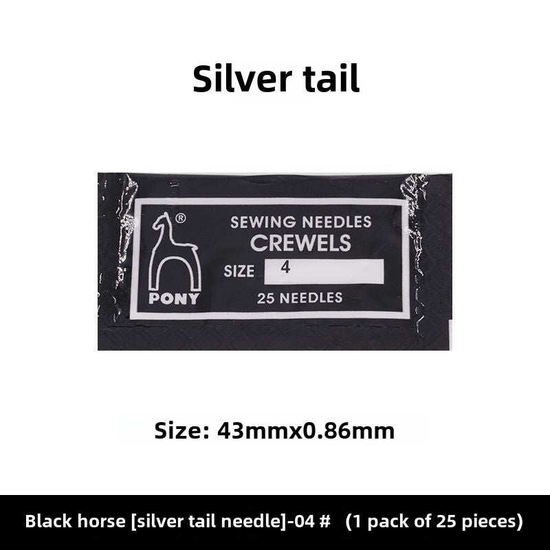1514★  Indian genuine PONY horse brand deer brand golden tail embroidery needle hand stitch embroidery needle sewing 25 pieces/bag