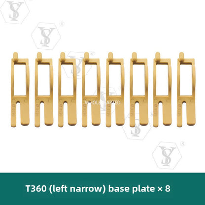 1070★  Unilateral T361/T360 Unilateral narrow roller presser foot half side small upper zipper pressing line multi-purpose