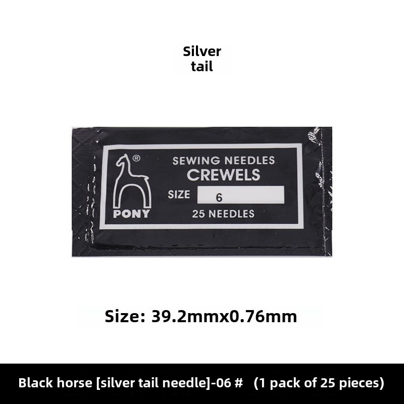 1514★  Indian genuine PONY horse brand deer brand golden tail embroidery needle hand stitch embroidery needle sewing 25 pieces/bag