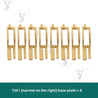 1070★  Unilateral T361/T360 Unilateral narrow roller presser foot half side small upper zipper pressing line multi-purpose