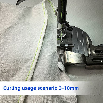 1072★  New F99B narrow upper and rear collar presser foot crimping hemming multifunctional presser foot thin and thick universal sewing machine accessories
